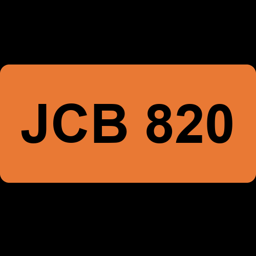 JCB 820